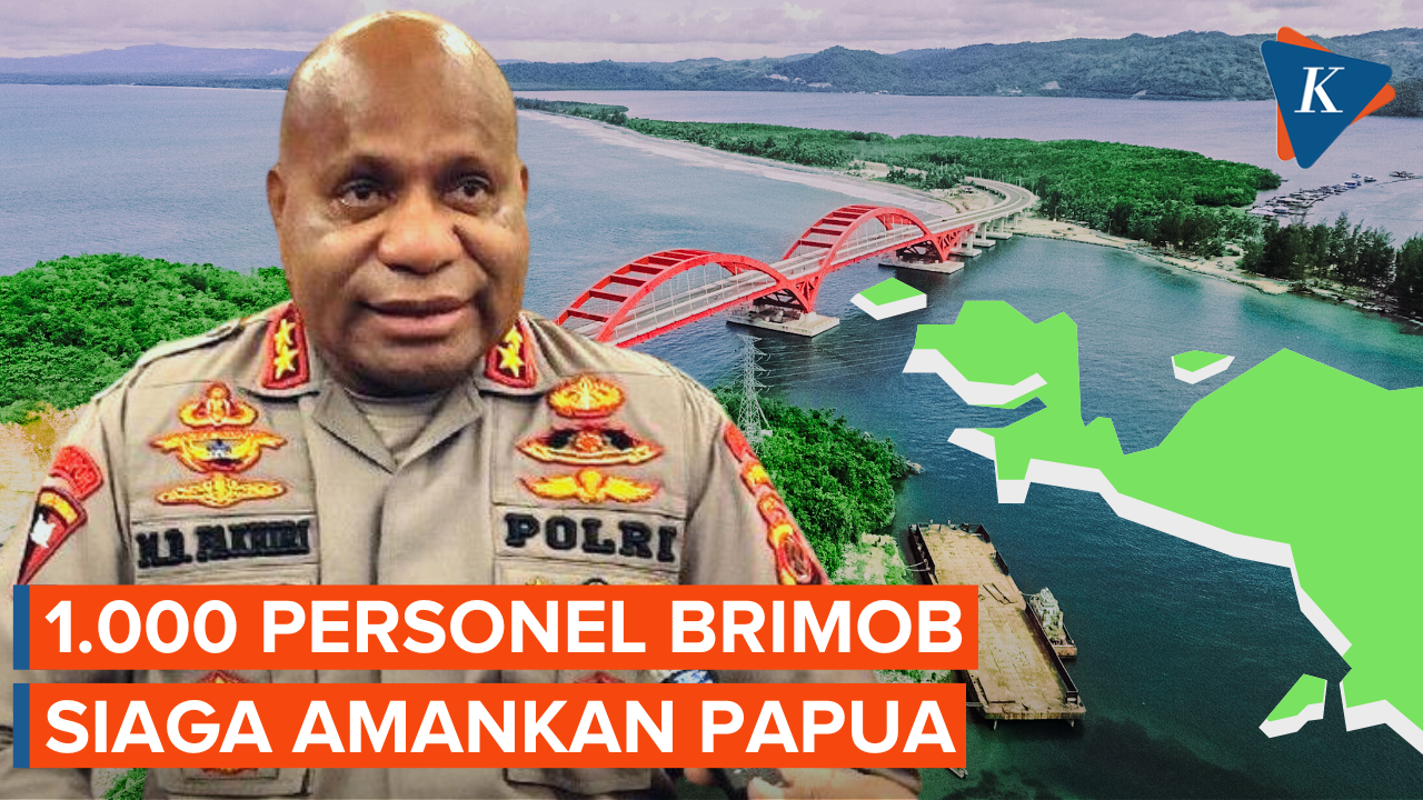 Eskalasi Meningkat, 1.000 Personel Brimob Siap Diterjunkan untuk Amankan Papua
