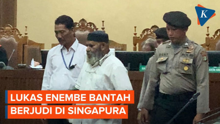 Lukas Enembe Marah-marah di Sidang, Tak Terima Disebut Berjudi di Singapura