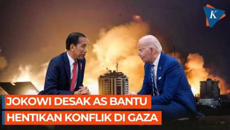 Bertemu Joe Biden, Jokowi Desak AS Bantu Hentikan Kekejaman di Gaza