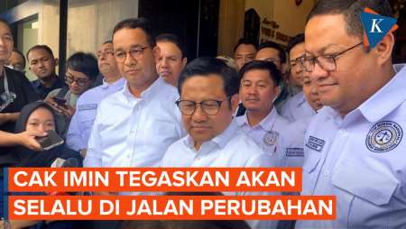 Tegaskan Tak Akan Loncat Koalisi, Cak Imin: Saya Terus di Jalan Perubahan