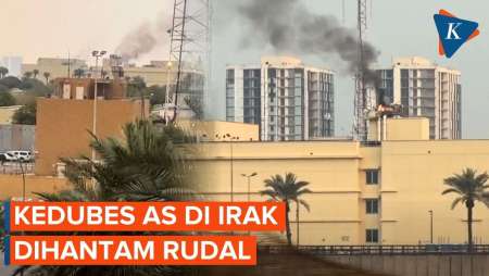 Kedubes AS Di Baghdad Irak Dihantam Serangan Rudal