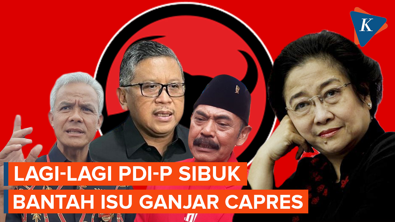 Dan Terjadi Lagi, PDI-P Sibuk Tepis Isu Pencapresan Ganjar Mendapat Restu