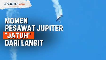 [FULL] Video Aksi Pesawat Jupiter Jatuh Tak Terkontrol di Langit