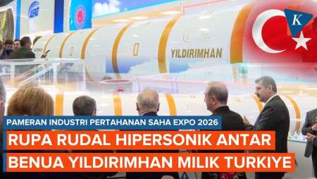 Turkiye Pamer Rudal Hipersonik Antarbenua Yildirimhan Di Pameran Militer SAHA Expo 2026
