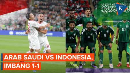 Arab Saudi vs Indonesia Imbang 1-1 di Kualifikasi Piala Dunia 2026