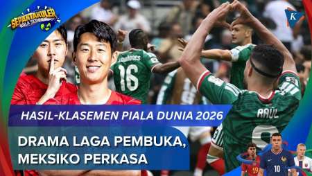 Hasil Lengkap dan Klasemen Piala Dunia 2026 Grup A, Meksiko Perkasa Kuasai Puncak