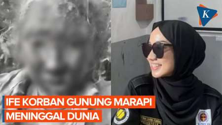 Ife yang Viral Jadi Korban Erupsi Marapi Meninggal Dunia di Rumah Sakit