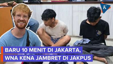 Detik-detik Penjambret Di Sawah Besar Ditangkap, HP Bule Belanda Sempat Dijual Ke Ketua RT