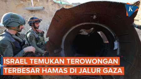 Tentara Israel Temukan Terowongan Terbesar Hamas, Diklaim Banyak Senjata Siap Digunakan