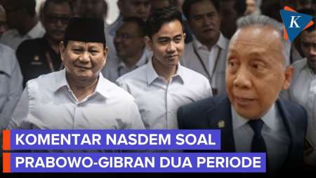 NasDem Anggap Wajar Ada Wacana Dua Periode Prabowo-Gibran