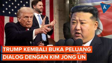 Trump Buka Peluang Dialog Dengan Kim Jong Un, Tanpa Syarat