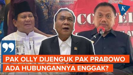 Ditanya Komunikasi PDI-P dengan Gerindra, Bambang Pacul Singgung Momen Prabowo Jenguk Olly