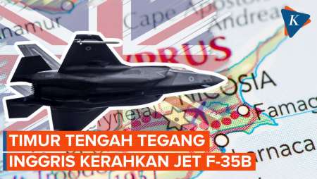 Ketegangan Timur Tengah Meningkat, Inggris Kerahkan Jet F-35B Ke Siprus
