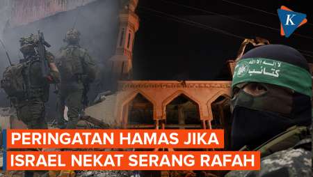 Hamas Ancam Israel soal Rencana Serbu Rafah