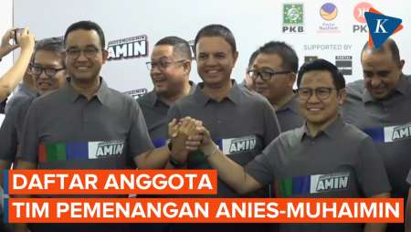 Susunan Tim Pemenangan Anies-Muhaimin