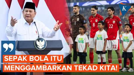 Buka Sidang Kabinet, Prabowo Prihatin dengan Timnas Usai Kalah Telak 1-5