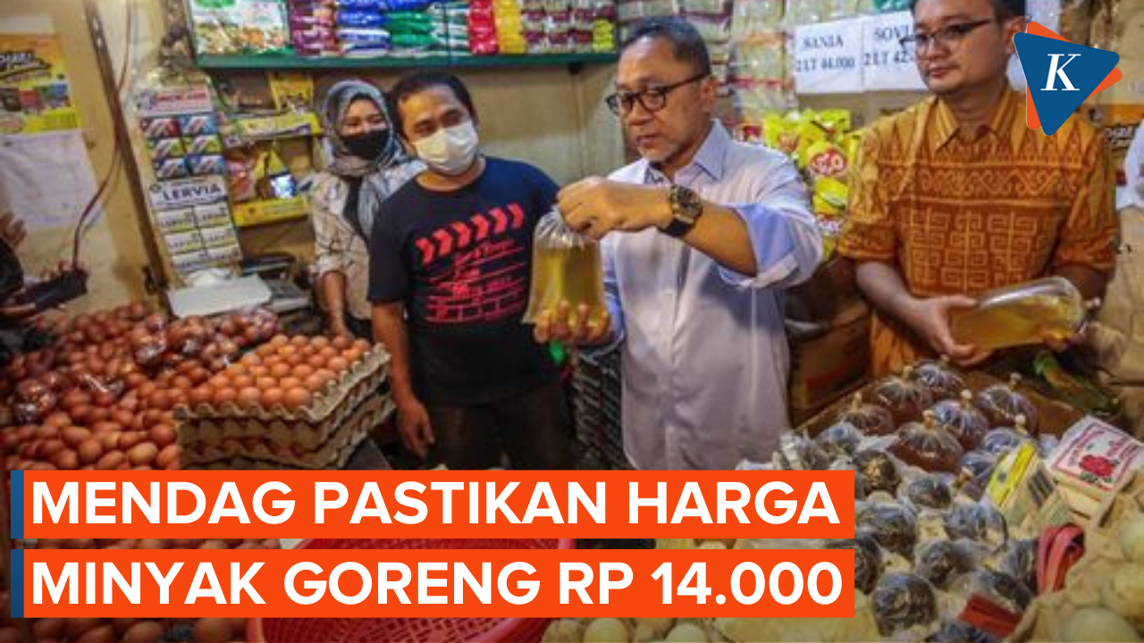 Mendag Sidak Pasar Lagi, Pastikan Harga Migor Rp 14.000