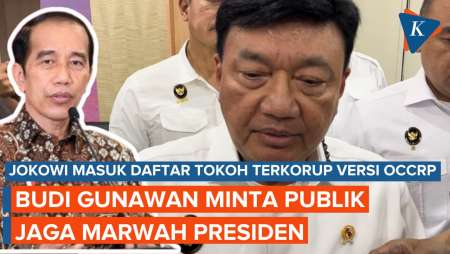 Jokowi Masuk Daftar Tokoh Terkorup Versi OCCRP, Budi Gunawan: Jaga Marwah Mantan Presiden...