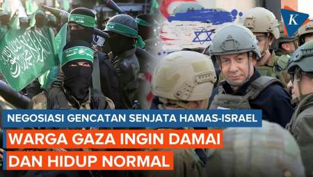 Warga Gaza Dambakan Gencatan Senjata, Ingin Perdamaian dan Hidup Normal