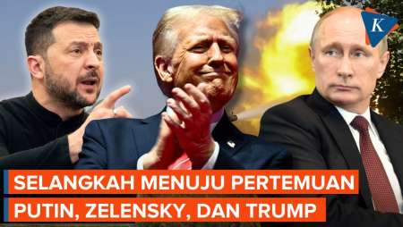 Zelensky, Putin, dan Trump Siap Bertemu, Perang Rusia Akan Berakhir?