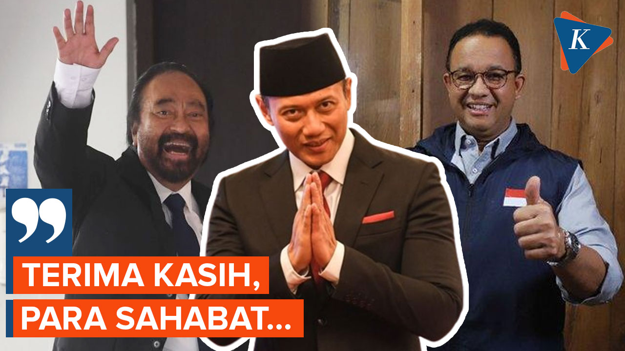 AHY Sebut Surya Paloh dan Anies Sahabat Usai Diberi Selamat atas Pelantikannya
