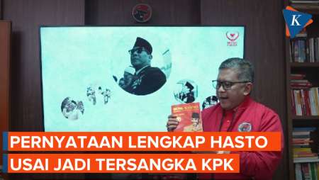 [FULL] Pernyataan Lengkap Sekjen PDI-P Hasto Kristiyanto Pasca Jadi Tersangka KPK