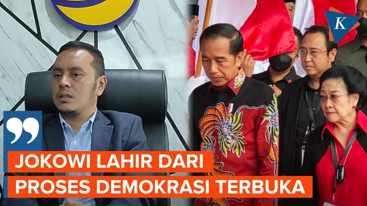 Nasdem Tanggapi Komentar Megawati soal Jokowi Tidak Ada Apa-apanya Jika Tanpa PDI-P