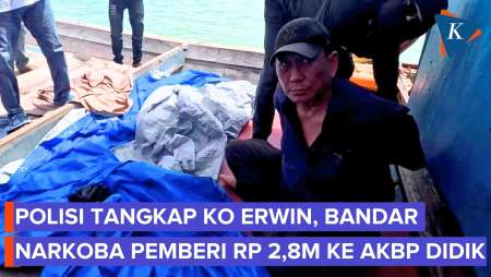 Detik-detik Penangkapan Ko Erwin, Bandar Narkoba Terduga Penyuap AKBP Didik, Di Laut Dekat Malaysia