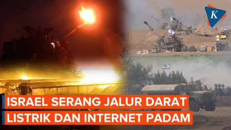 Israel Klaim Telah Memulai Serangan Darat, Listrik Gaza Padam