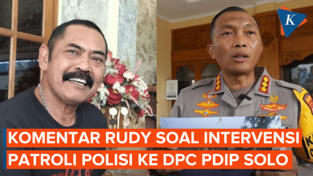 FX Rudy Merasa Mendapat Intervensi dari Patroli Polisi Ke DPC PDI-P Solo