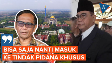 Mahfud MD: Kasus Al Zaytun Masih Tindak Pidana Umum yang Libatkan Personal