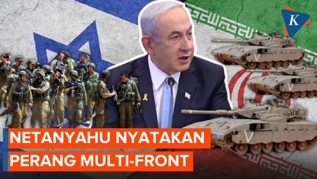 Netanyahu Sesumbar Sudah Perang Multi-Front Lawan Iran dan Sekutunya, Siap Semua Skenario