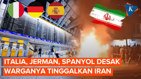 Negara-negara Eropa Desak Warganya Tinggalkan Iran, Sinyal Perang Di Depan Mata?