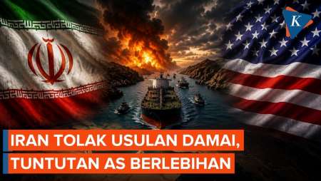 Tolak Usulan Damai, Iran Sebut Tuntutan AS Berlebihan
