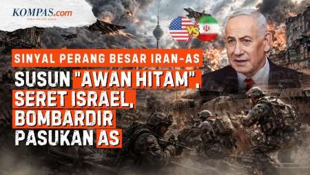 Sinyal Perang Iran Vs AS: Teheran Seret Israel, Siapkan "Awan Hitam", Sudah Cicil Balasan Dahsyat