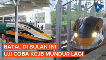 Diundur Lagi, Uji Coba Terbatas Kereta Cepat Jakarta-Bandung Molor ke September