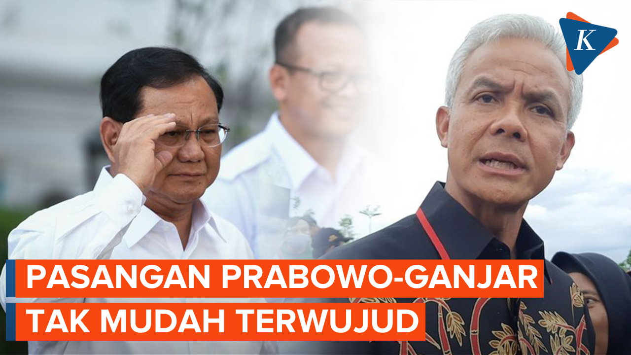 Faktor Penghambat jika Prabowo Subianto dan Ganjar Pranowo Dipasangkan dalam Pilpres 2024