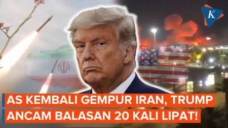AS Lancarkan Gelombang Serangan Baru Lagi, Iran Kirim Sinyal Pembangkangan