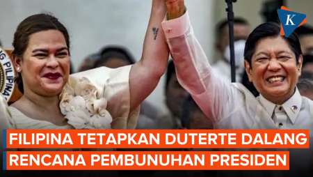 Wapres Filipina Ditetapkan Jadi Dalang Rencana Pembunuhan Presiden Marcos