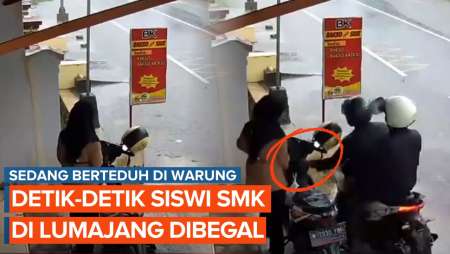 Detik-detik Siswi SMK di Lumajang Jadi Korban Begal Saat Berteduh di Warung