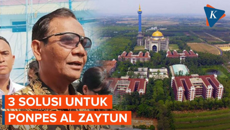 Mahfud Sebut Ada 3 Solusi untuk Ponpes Al Zaytun, Apa Saja?