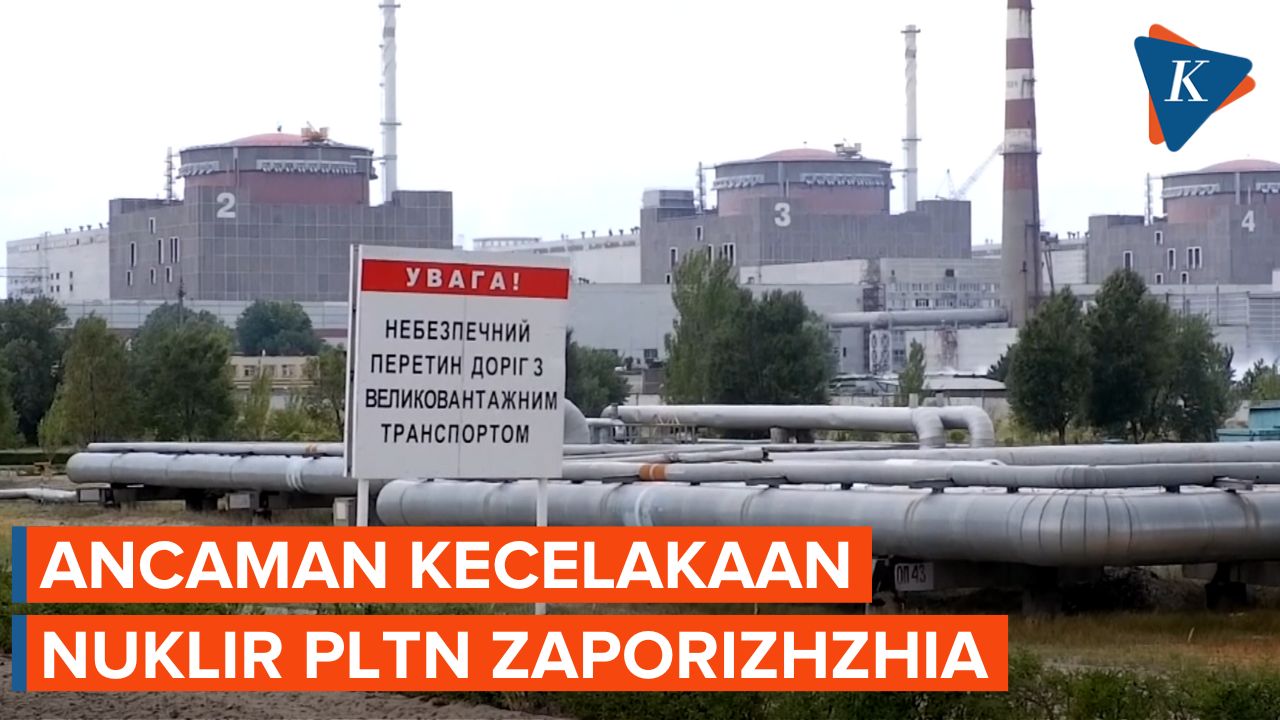 IAEA Waspada Kecelakaan Nuklir Dekat PLTN Zaporizhzhia Ukraina