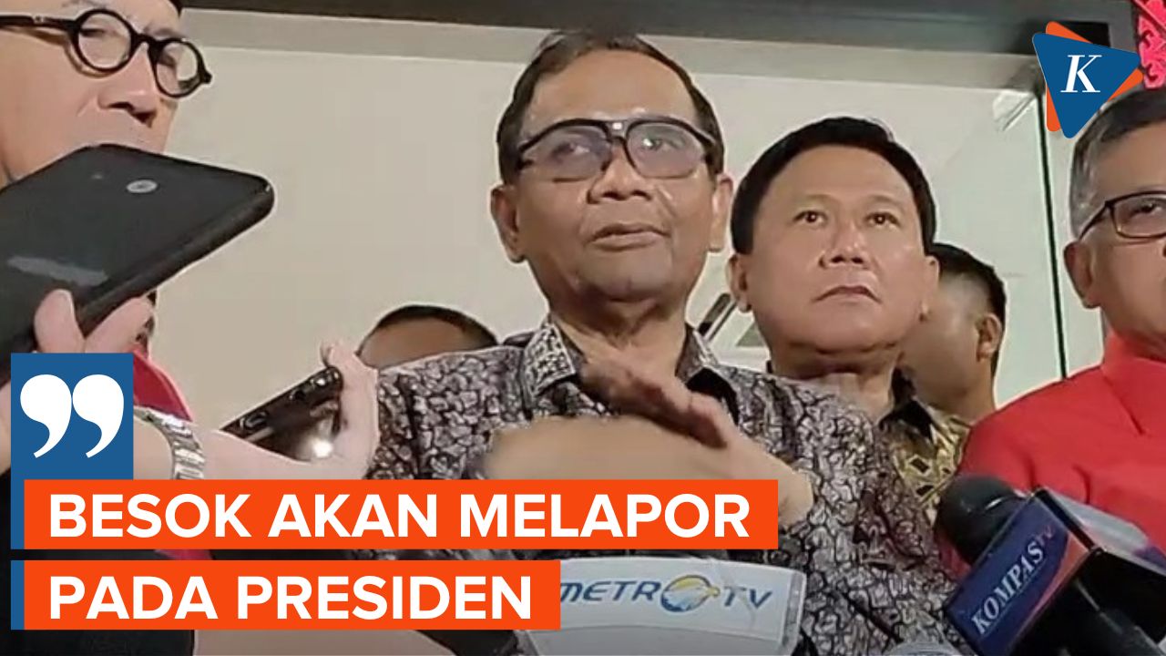 TGIPF Tragedi Kanjuruhan Segera Laporkan Hasil Investigasi ke Jokowi
