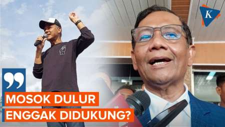 Orasi di Sidoarjo, Ganjar: Pak Mahfud dari Jawa Timur, Masa Enggak Didukung?