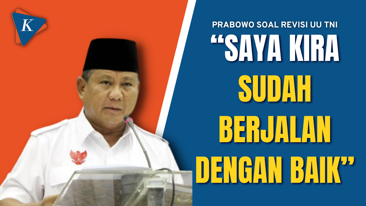 Respons Prabowo Subianto soal Rencana Revisi UU TNI