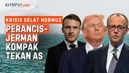 Perancis Dan Jerman Kompak Desak AS Ubah Cara Hadapi Iran Di Selat Hormuz