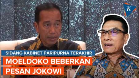 Moeldoko Ungkap Pesan Jokowi untuk Para Menterinya di Sidang Kabinet…