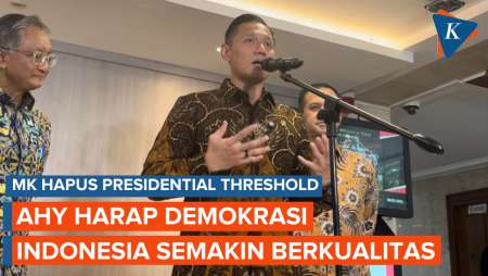 MK Hapus Presidential Threshold, AHY: Semoga Demokrasi Semakin Berkualitas