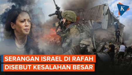 Wapres AS Ingatkan Israel soal Serangan Rafah, Sebut Sebagai Kesalahan Besar
