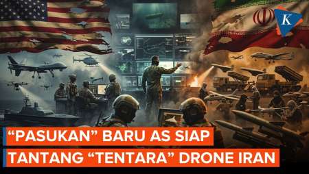 Satgas Drone AS, Taktik Baru Pentagon Lawan Iran?
